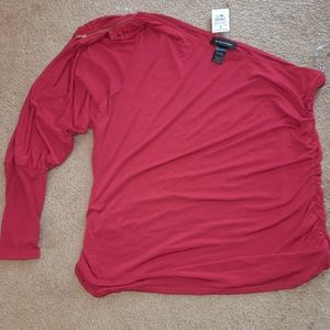 Ashley Stewart 1 sleeved top